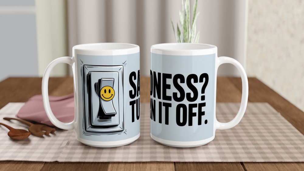 Book of Mormon Mug | Turn It Off Light Switch | Musical Theatre Gift | Elder McKinley Present — view 2