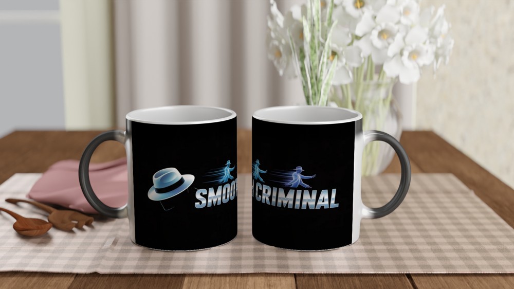 Smooth Criminal Mug | Moonwalk Dancer Gift | Retro Music Legend Present | Pop Fan Coffee Mug — view 3