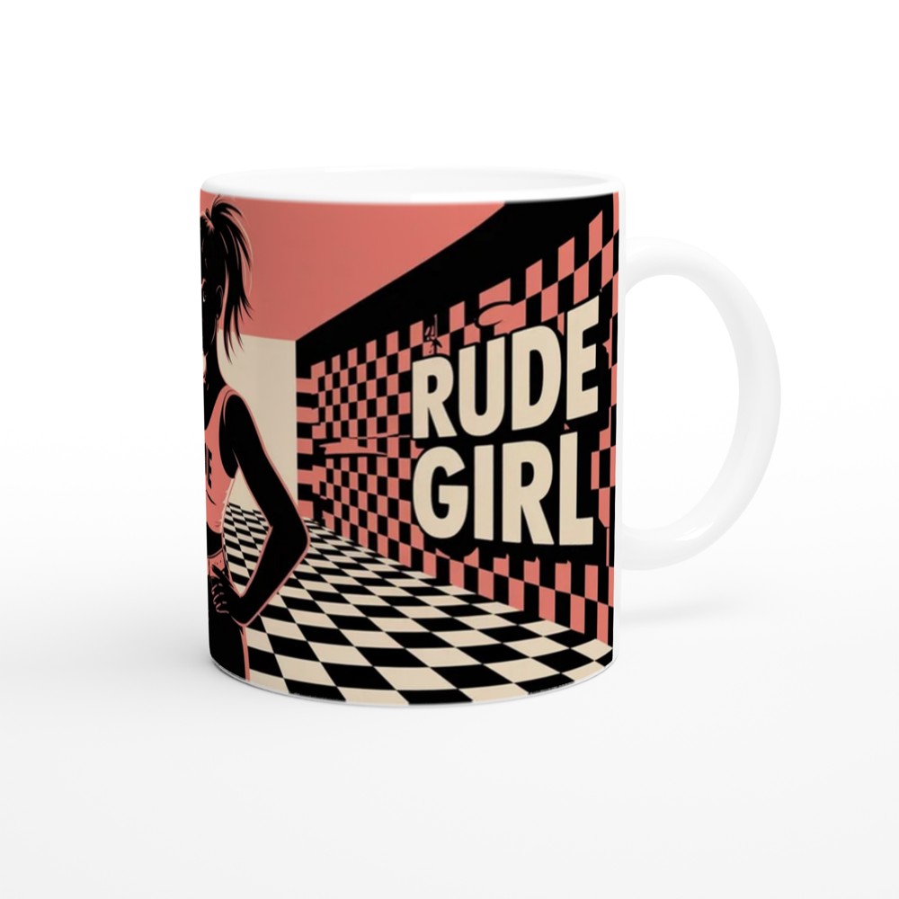 Ska Mug | Rude Girl 2-Tone Gift | Music Lover Present | Birthday Gift for Her — view 12