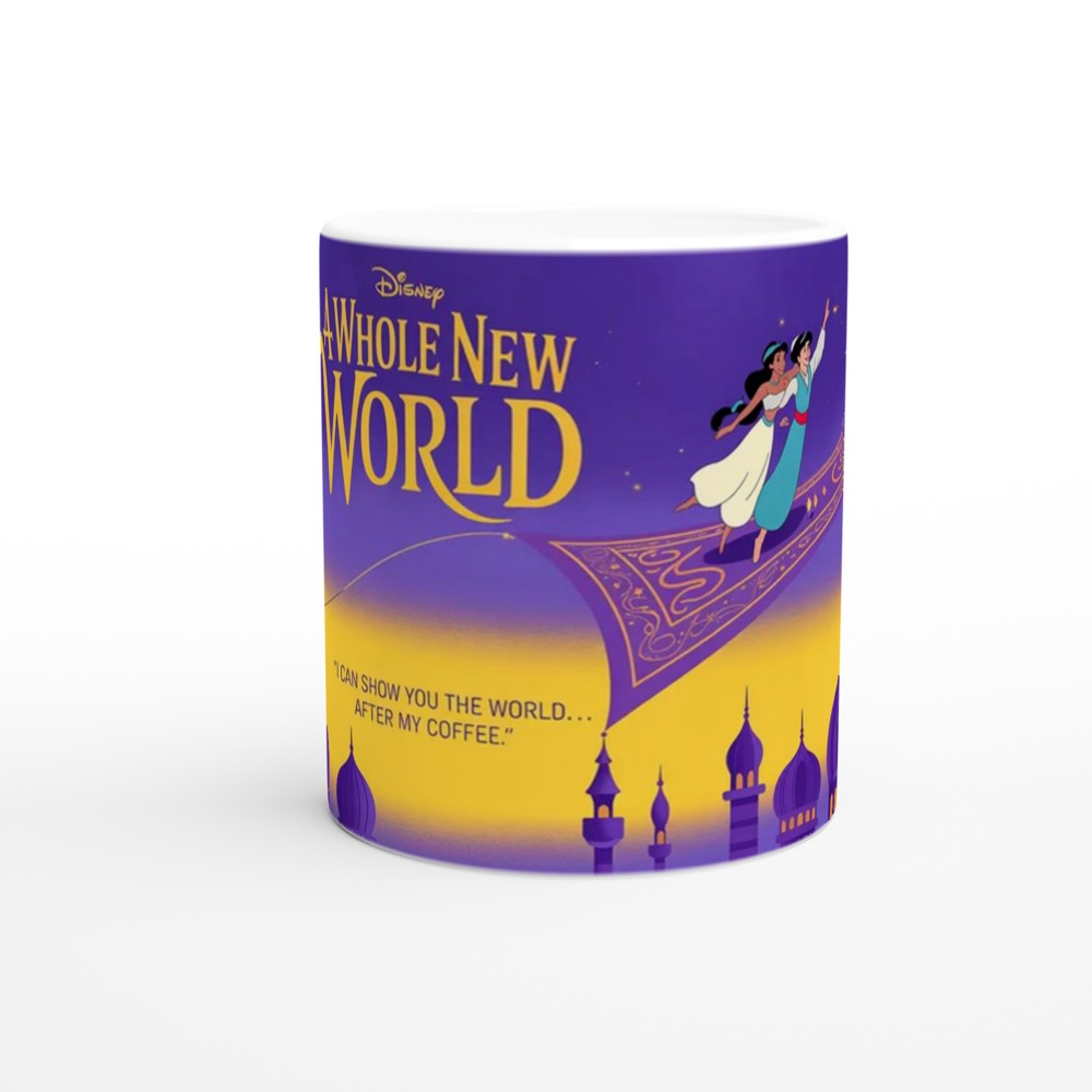 Aladdin Mug | 'I Can Show You the World' Quote | Musical Theatre Gift | Funny Theatre Lover Present — view 11