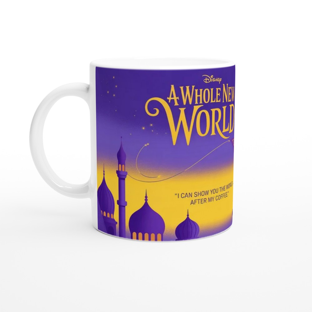 Aladdin Mug | 'I Can Show You the World' Quote | Musical Theatre Gift | Funny Theatre Lover Present — view 10