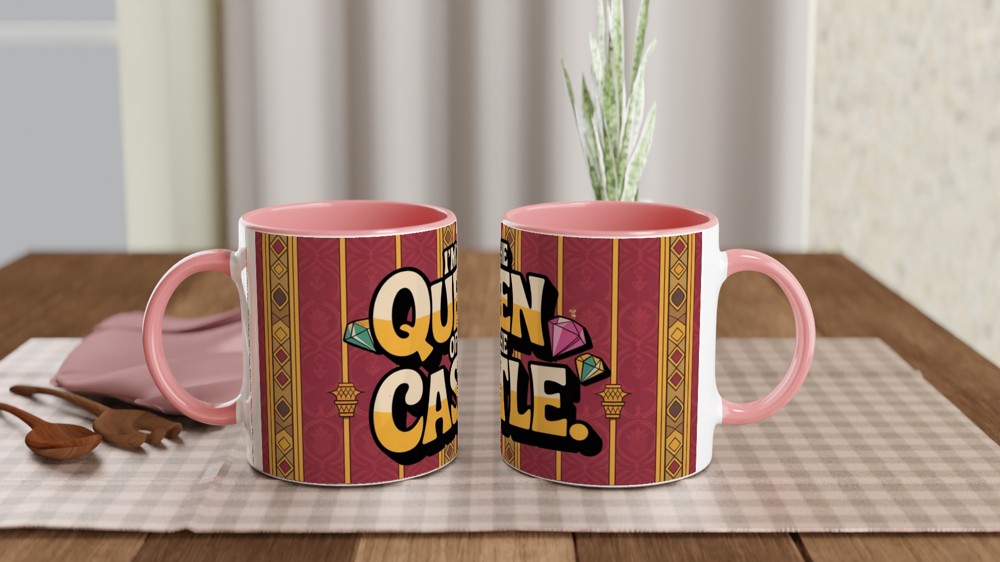 I'm The Queen Of The Castle Mug — view 6