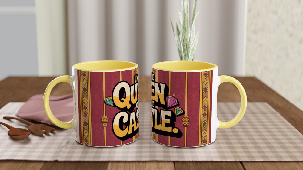 I'm The Queen Of The Castle Mug — view 8