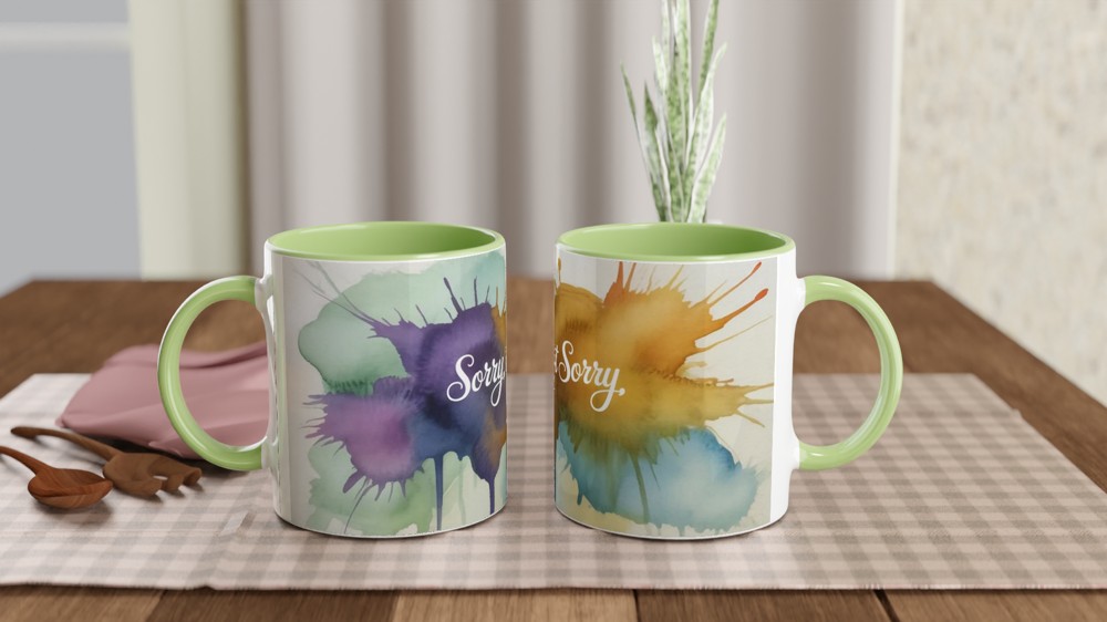 Six the Musical Mug | Sorry Not Sorry Gift | Theatre Lover Present | Anne Boleyn Quote — view 5