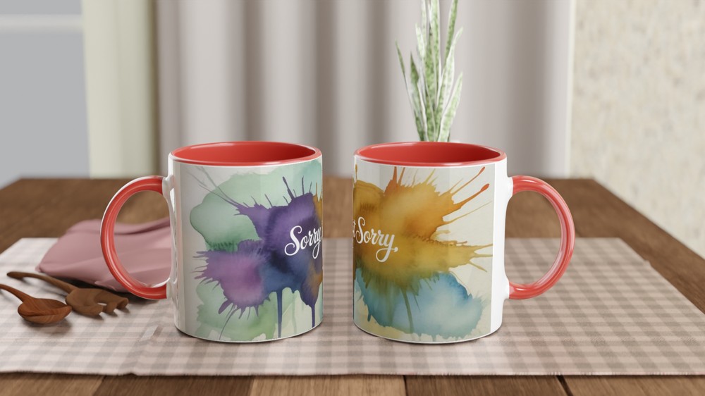 Six the Musical Mug | Sorry Not Sorry Gift | Theatre Lover Present | Anne Boleyn Quote — view 7