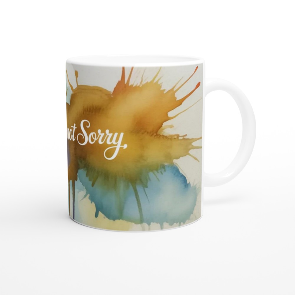 Six the Musical Mug | Sorry Not Sorry Gift | Theatre Lover Present | Anne Boleyn Quote — view 12