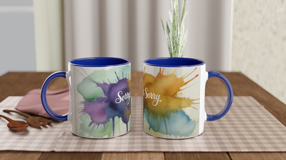 Six the Musical Mug | Sorry Not Sorry Gift | Theatre Lover Present | Anne Boleyn Quote — view 4