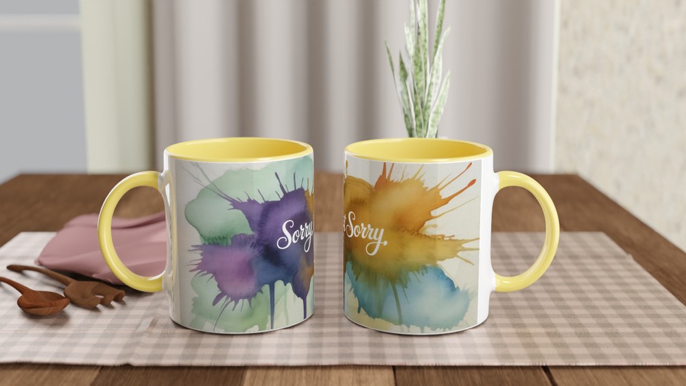 Six the Musical Mug | Sorry Not Sorry Gift | Theatre Lover Present | Anne Boleyn Quote — view 8