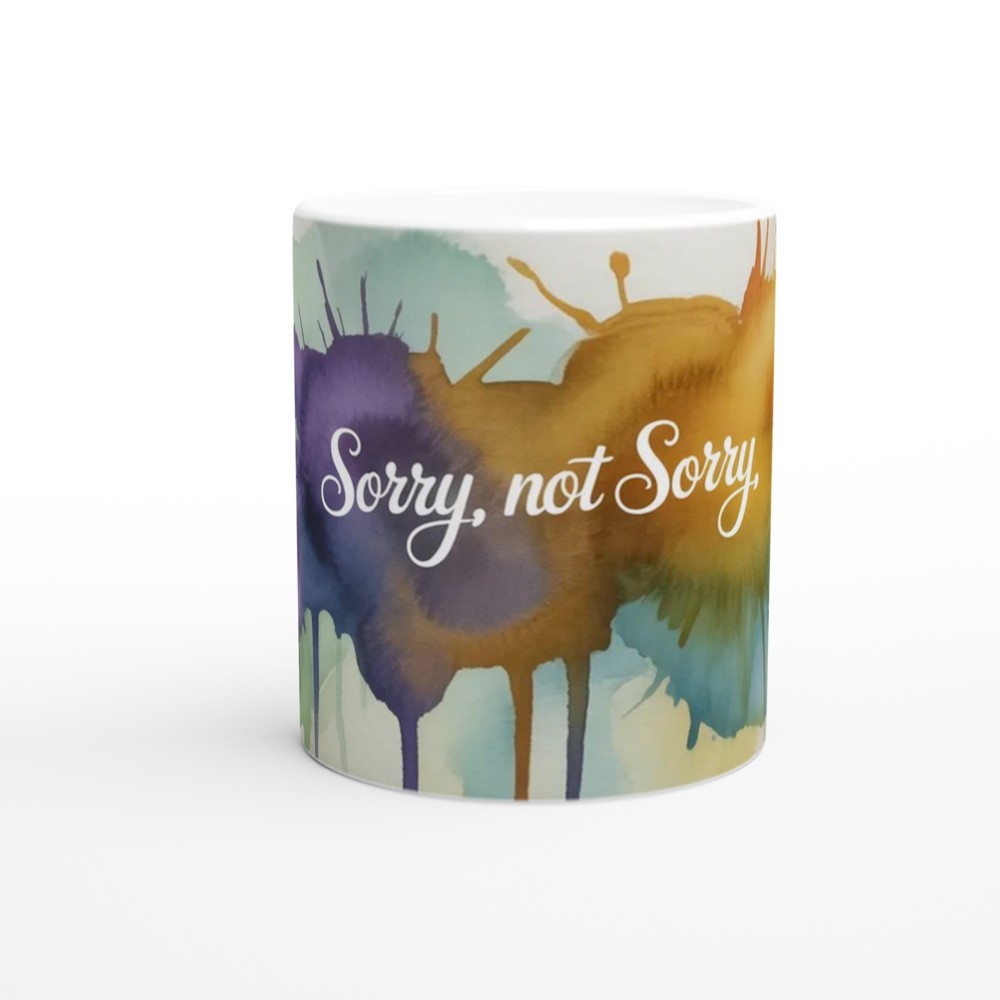 Six the Musical Mug | Sorry Not Sorry Gift | Theatre Lover Present | Anne Boleyn Quote — view 11