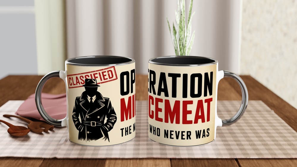 Operation Mincemeat Mug | The Man Who Never Was | Musical Theatre Gift | West End Theatre Present — view 9