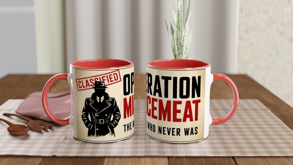 Operation Mincemeat Mug | The Man Who Never Was | Musical Theatre Gift | West End Theatre Present — view 7