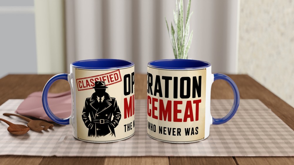 Operation Mincemeat Mug | The Man Who Never Was | Musical Theatre Gift | West End Theatre Present — view 4