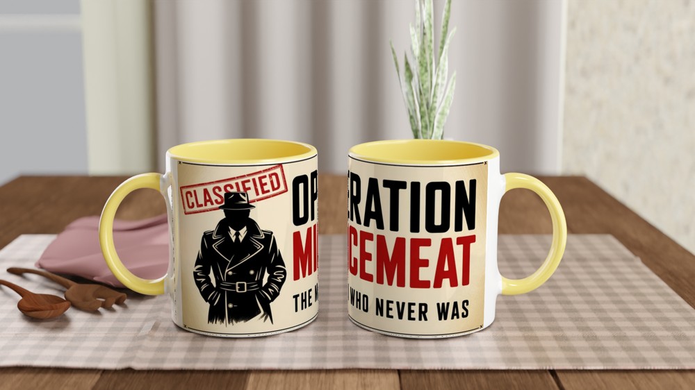 Operation Mincemeat Mug | The Man Who Never Was | Musical Theatre Gift | West End Theatre Present — view 8