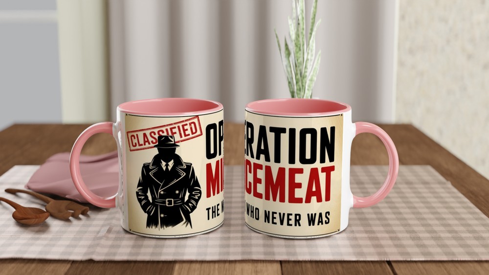 Operation Mincemeat Mug | The Man Who Never Was | Musical Theatre Gift | West End Theatre Present — view 6