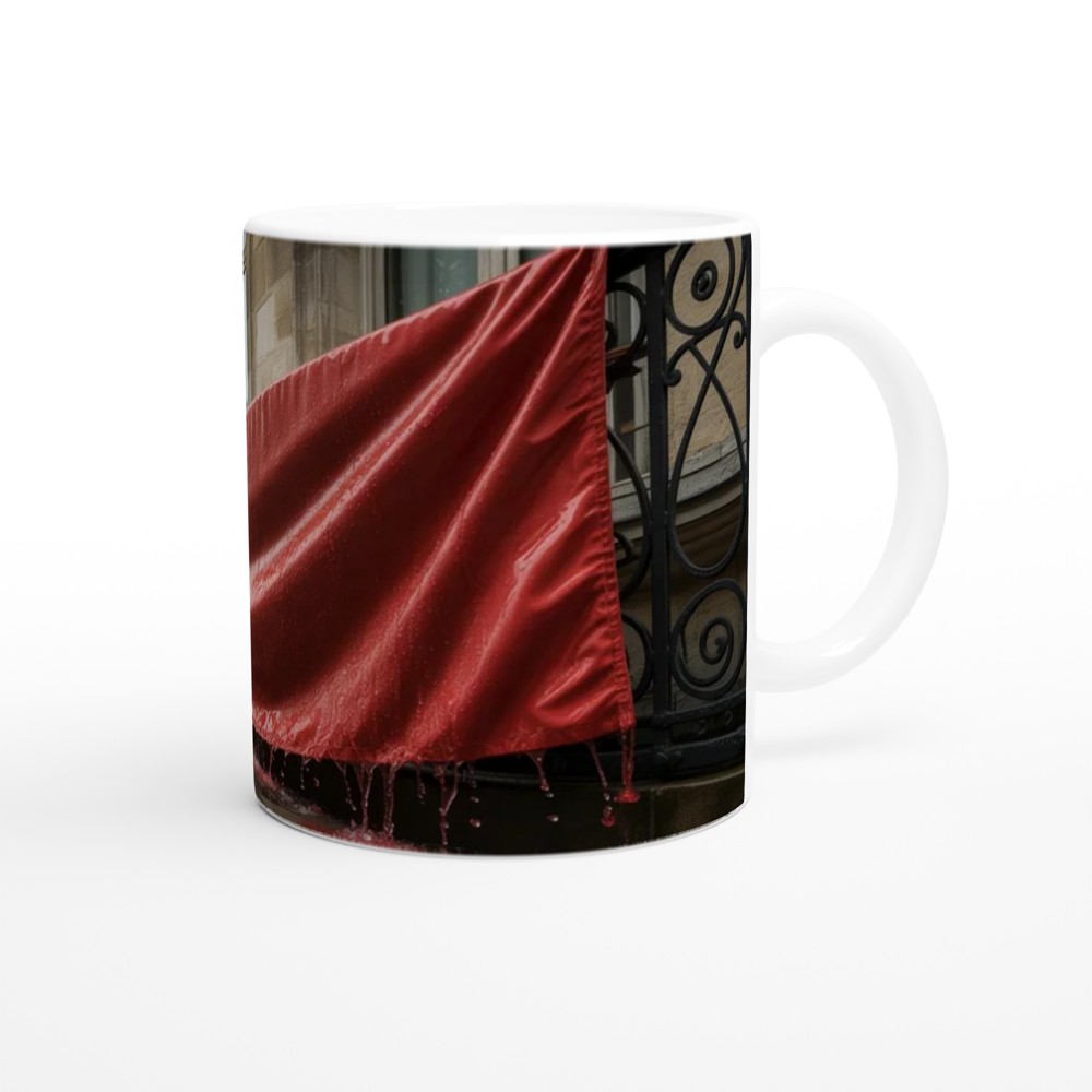 Les Miserables Mug | Red Flag Balcony Design | Musical Theatre Gift | Present for West End Fan — view 12