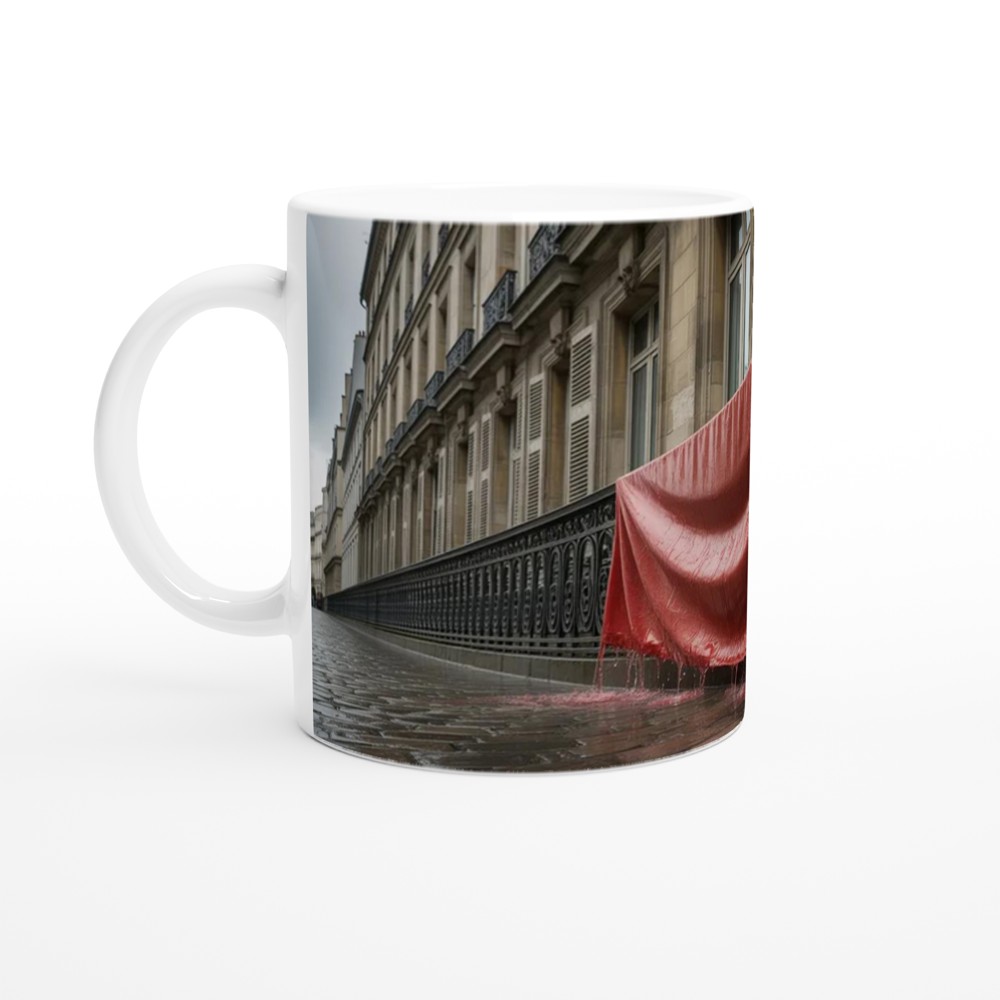 Les Miserables Mug | Red Flag Balcony Design | Musical Theatre Gift | Present for West End Fan — view 10