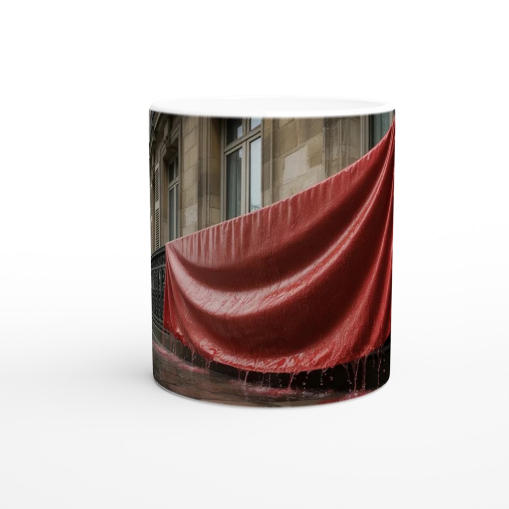 Les Miserables Mug | Red Flag Balcony Design | Musical Theatre Gift | Present for West End Fan — view 11
