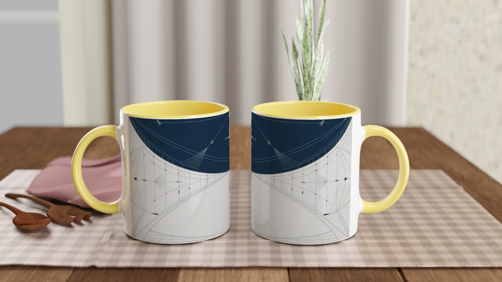 Theatre Director Mug | Stagecraft Compass Design | Gift for Theatre Lovers | Stage Manager Present — view 8