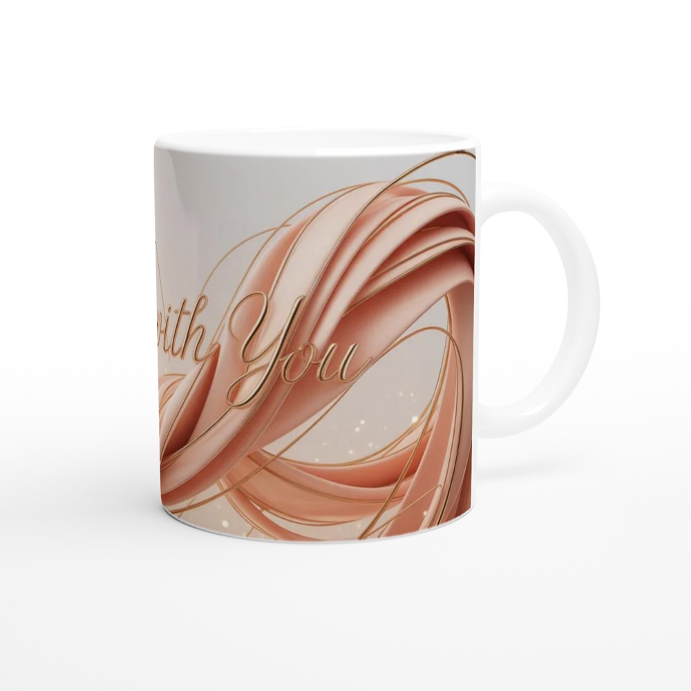 Here With You Mug | Romantic Anniversary Gift | Valentines Day Present | Modern Love Couple Mug — view 12
