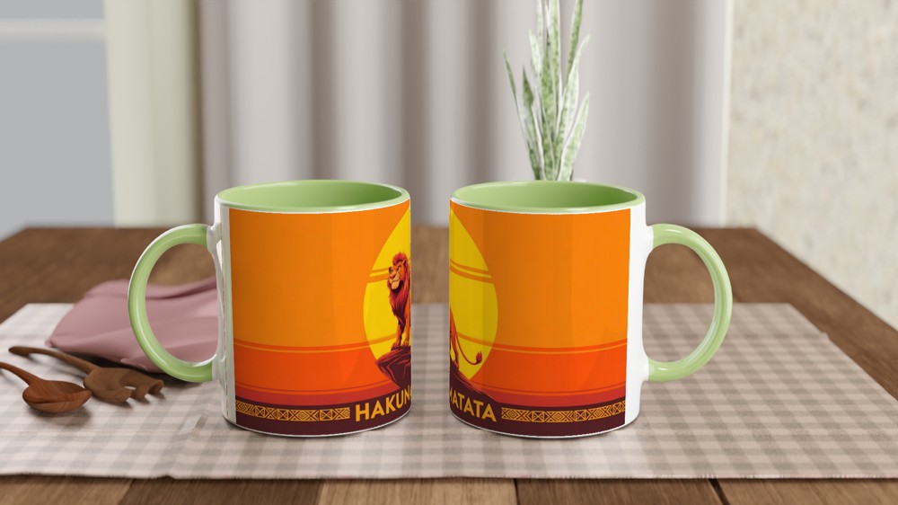 Lion King Mug | Hakuna Matata Simba Quote | Musical Theatre Gift | West End Theatre Lover Present — view 5