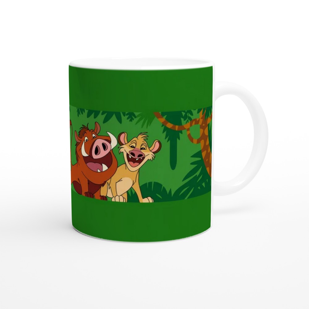 Lion King Musical Mug | It Means No Worries Gift | West End Theatre Present | Hakuna Matata Puppet Design — view 12