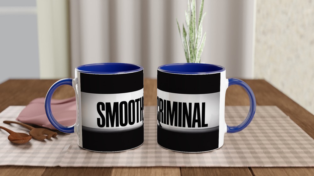 MJ The Musical Mug | Smooth Criminal Silhouette | Theatre Lover Gift | Dance Lean Present — view 4