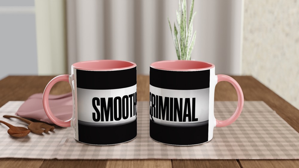 MJ The Musical Mug | Smooth Criminal Silhouette | Theatre Lover Gift | Dance Lean Present — view 6