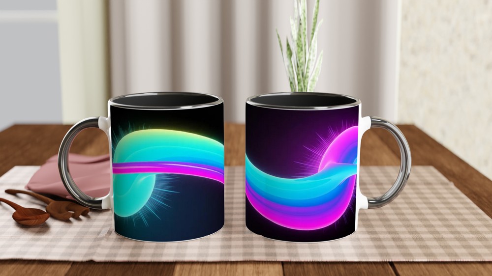 K-Pop Mug | Demon Hunters Sound Wave Design | Music Fan Gift | K-Pop Lover Present — view 9