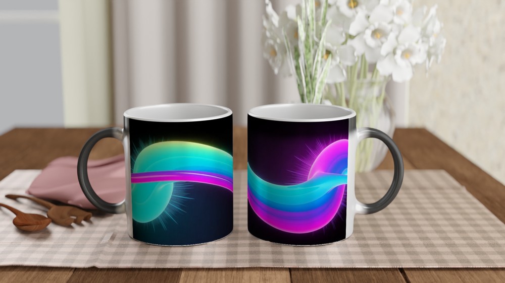 K-Pop Mug | Demon Hunters Sound Wave Design | Music Fan Gift | K-Pop Lover Present — view 3