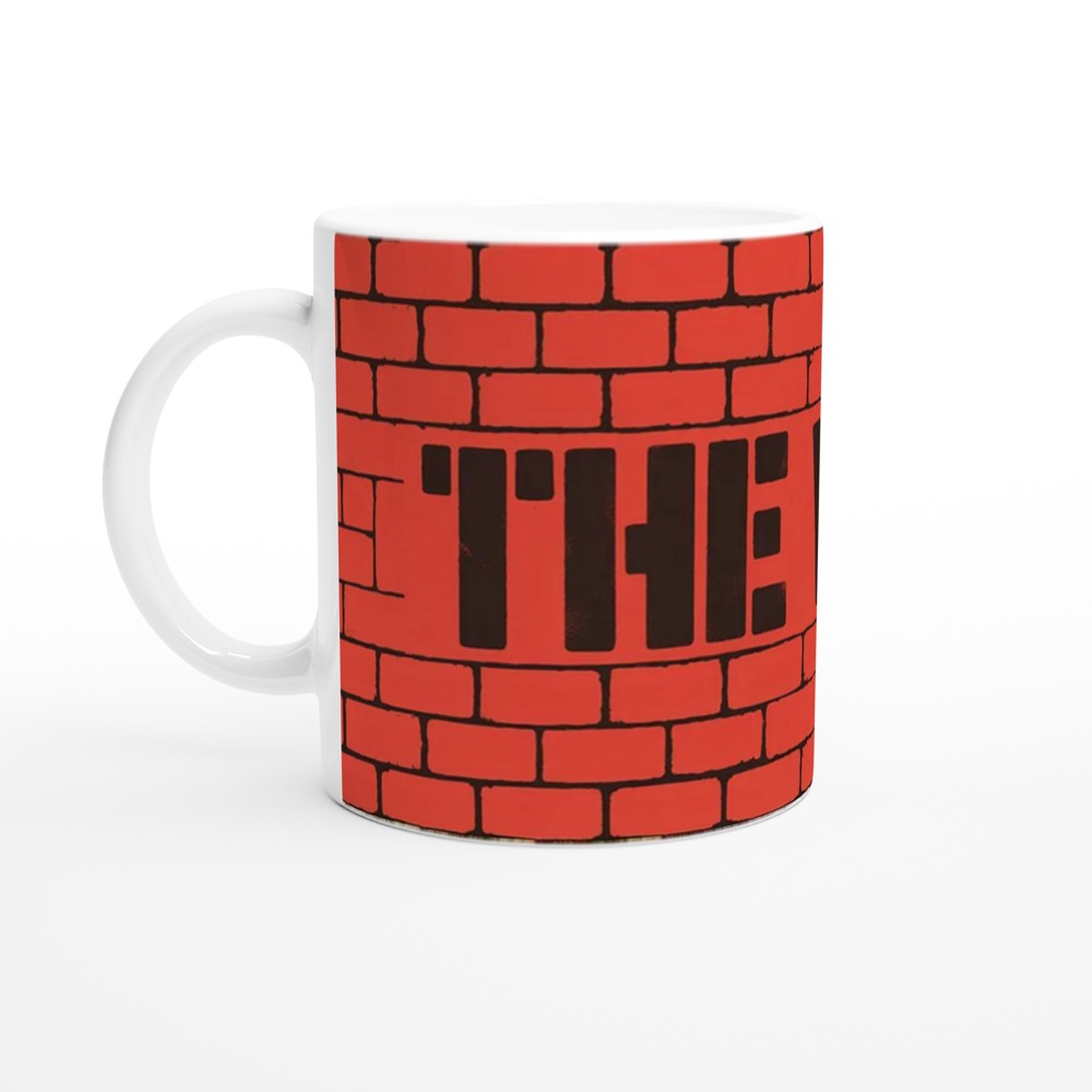 Hadestown Mug | 'The Wall' Musical Theatre Gift | Broadway Fan Present | Brick Graffiti Design — view 10