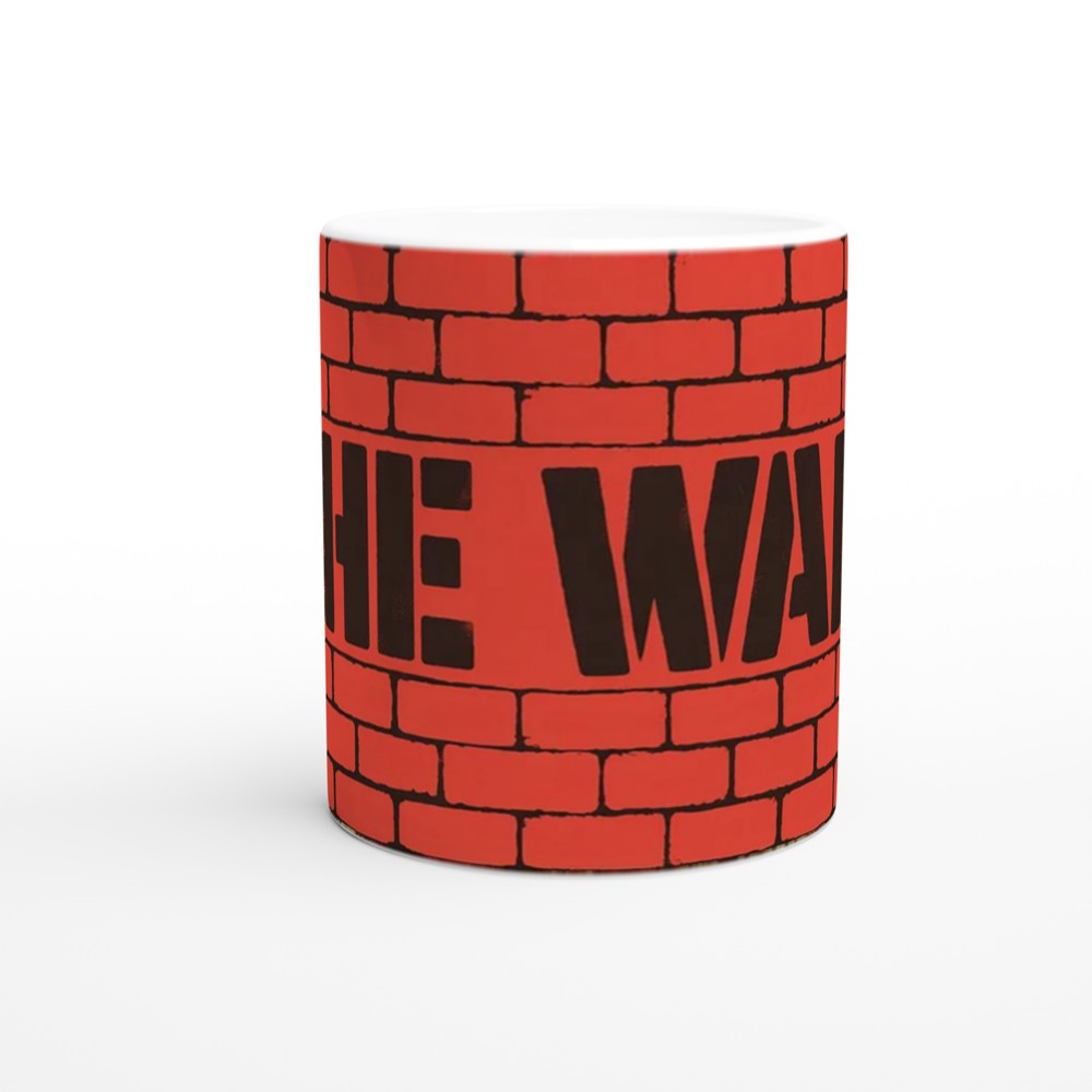 Hadestown Mug | 'The Wall' Musical Theatre Gift | Broadway Fan Present | Brick Graffiti Design — view 11