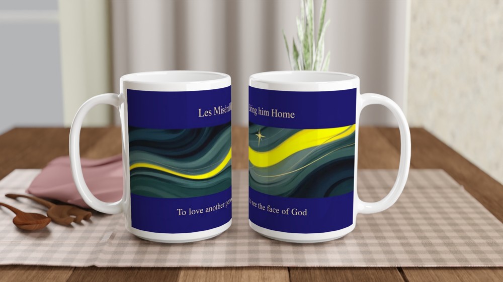 Les Miserables Mug | To Love Another Person Quote | Musical Theatre Gift | Theatre Lover Present — view 2