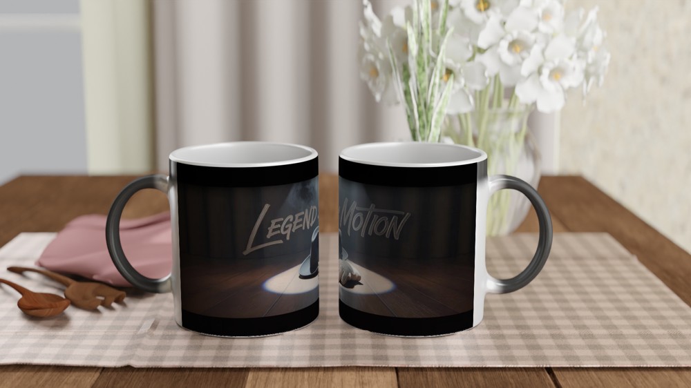King of Pop Mug | Legend in Motion Fedora and Glove | Music Icon Gift | Birthday Present for Michael Jackson Fans — view 3