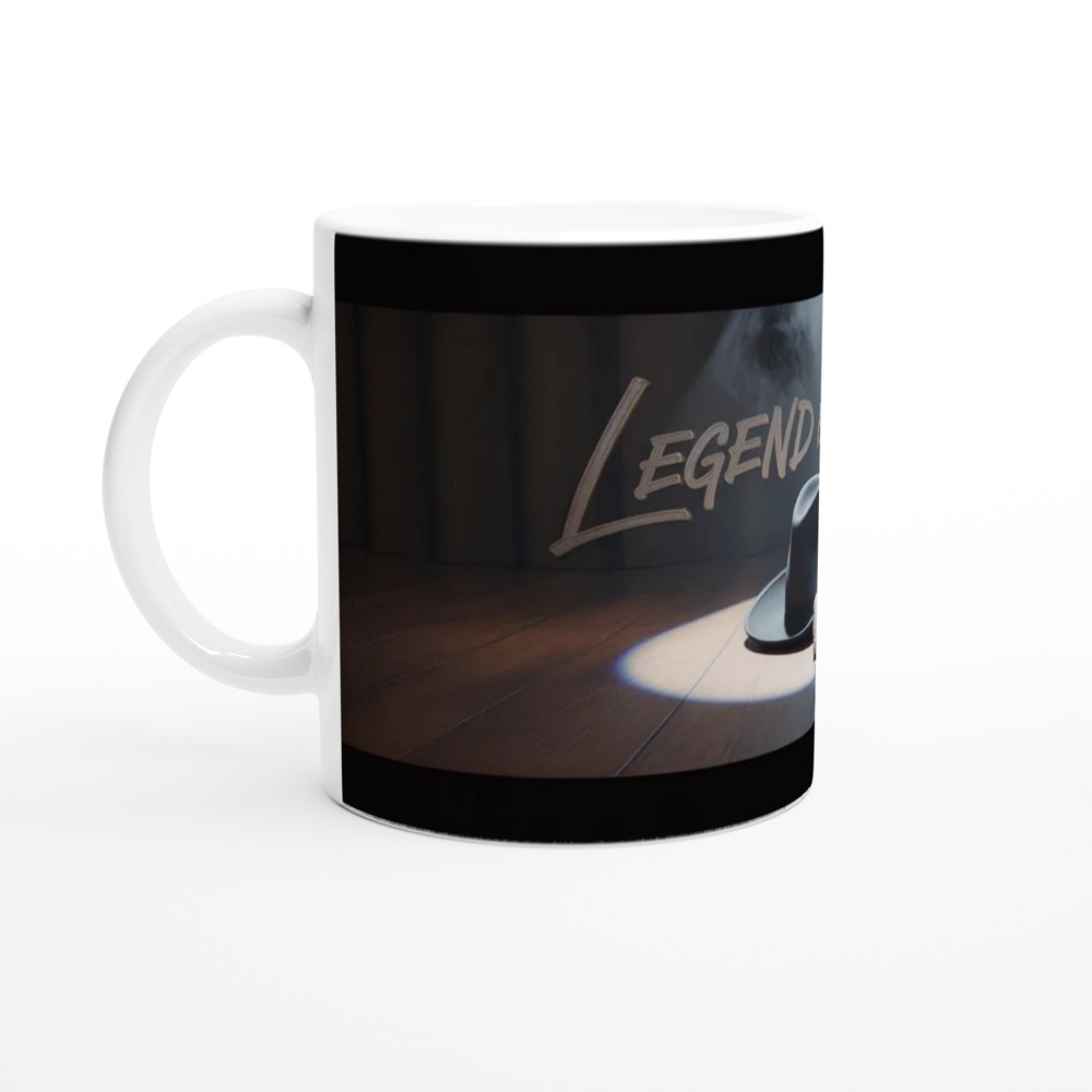 King of Pop Mug | Legend in Motion Fedora and Glove | Music Icon Gift | Birthday Present for Michael Jackson Fans — view 10