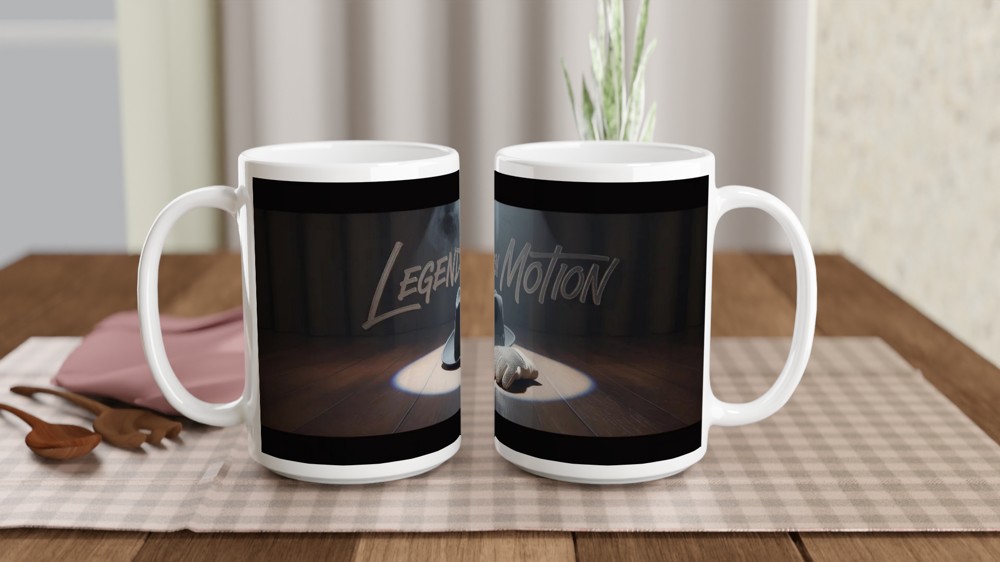 King of Pop Mug | Legend in Motion Fedora and Glove | Music Icon Gift | Birthday Present for Michael Jackson Fans — view 2