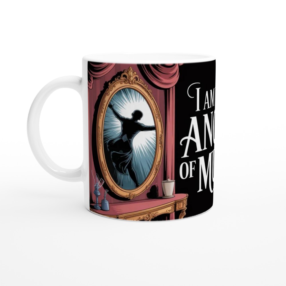 Phantom of the Opera Mug | Dressing Room Mirror Design | Musical Theatre Gift | West End Show Present — view 10