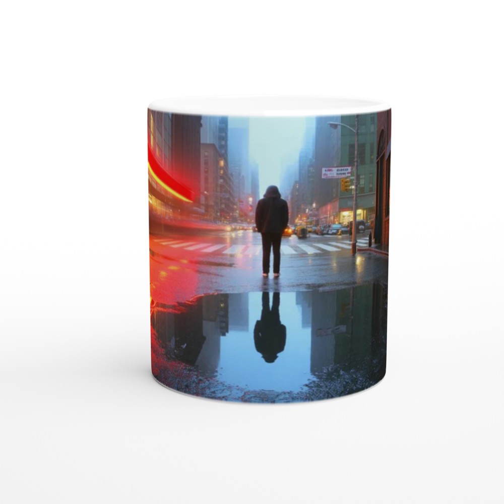 Remember Where Dreams Begin - Urban Motivational Mug — view 11