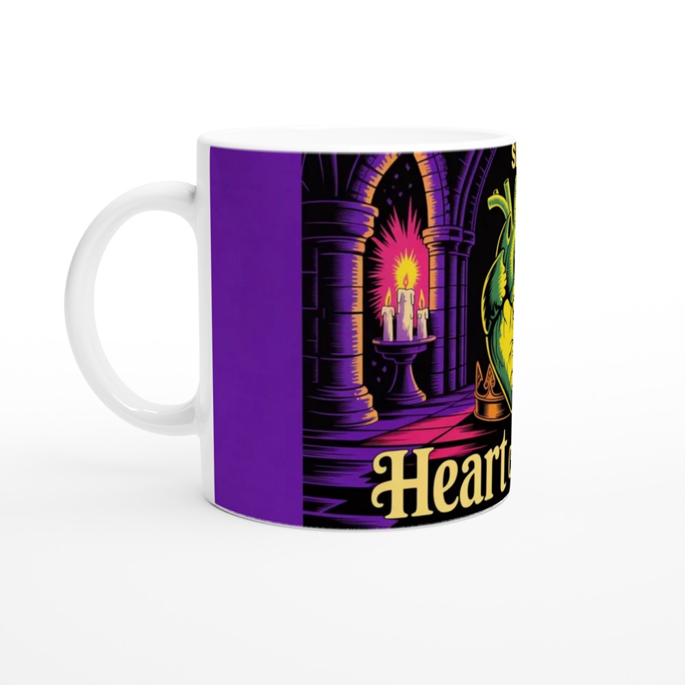 Heart of Stone Gothic Anatomical Heart Mug — view 10