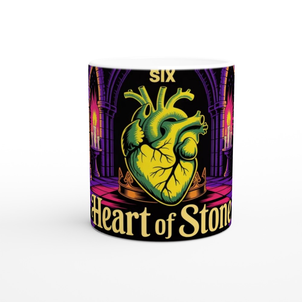 Heart of Stone Gothic Anatomical Heart Mug — view 11
