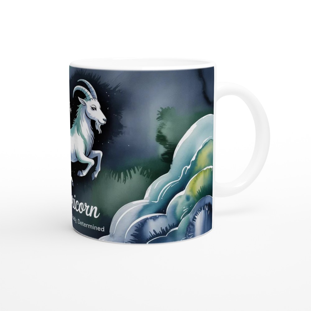 Capricorn Mug | Zodiac Astrology Gift | Sea Goat Constellation Cup | Birthday Present for Capricorn Her or Him — view 12