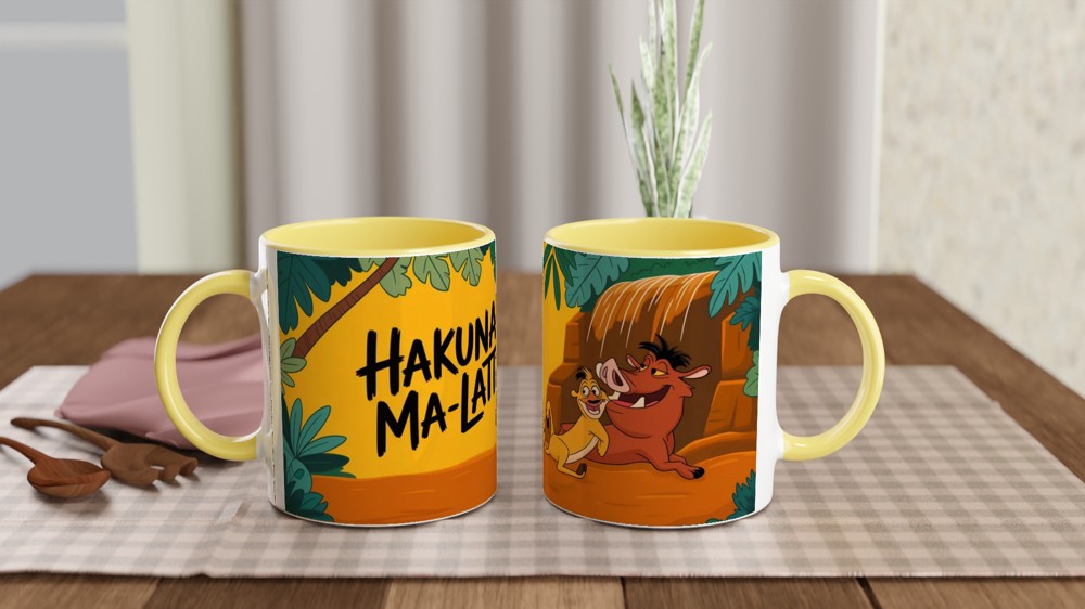 Lion King Mug | Hakuna Ma-Latte Coffee Pun | Musical Theatre Gift | Best Friend Present — view 8