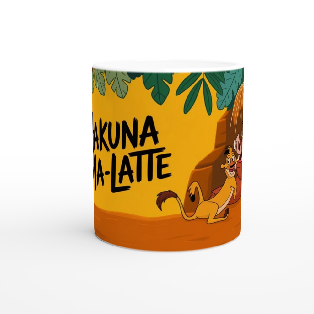 Lion King Mug | Hakuna Ma-Latte Coffee Pun | Musical Theatre Gift | Best Friend Present — view 11