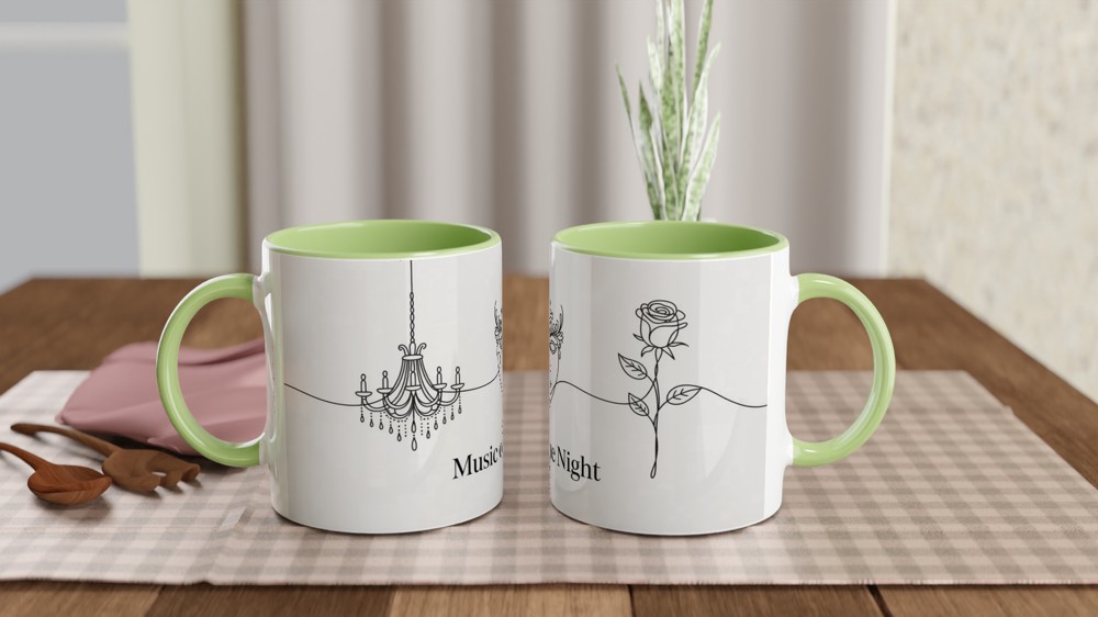 Phantom of the Opera Mug | Music of the Night Gift | Musical Theatre Mug | Theatre Lover Present — view 5