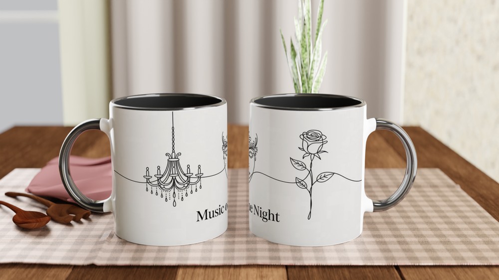 Phantom of the Opera Mug | Music of the Night Gift | Musical Theatre Mug | Theatre Lover Present — view 9