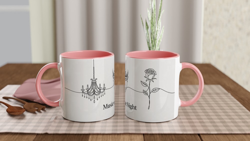 Phantom of the Opera Mug | Music of the Night Gift | Musical Theatre Mug | Theatre Lover Present — view 6