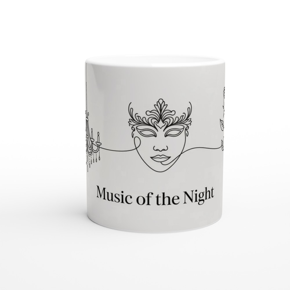 Phantom of the Opera Mug | Music of the Night Gift | Musical Theatre Mug | Theatre Lover Present — view 11