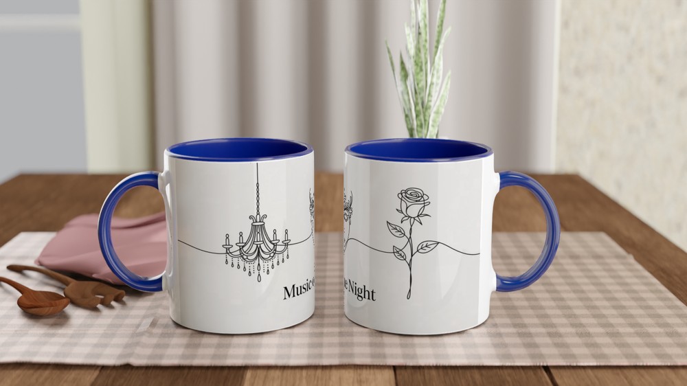 Phantom of the Opera Mug | Music of the Night Gift | Musical Theatre Mug | Theatre Lover Present — view 4