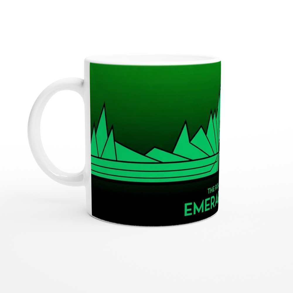 Wicked Musical Mug | Emerald City Art Deco Gift | Theatre Lover Present | Broadway West End Mug — view 10