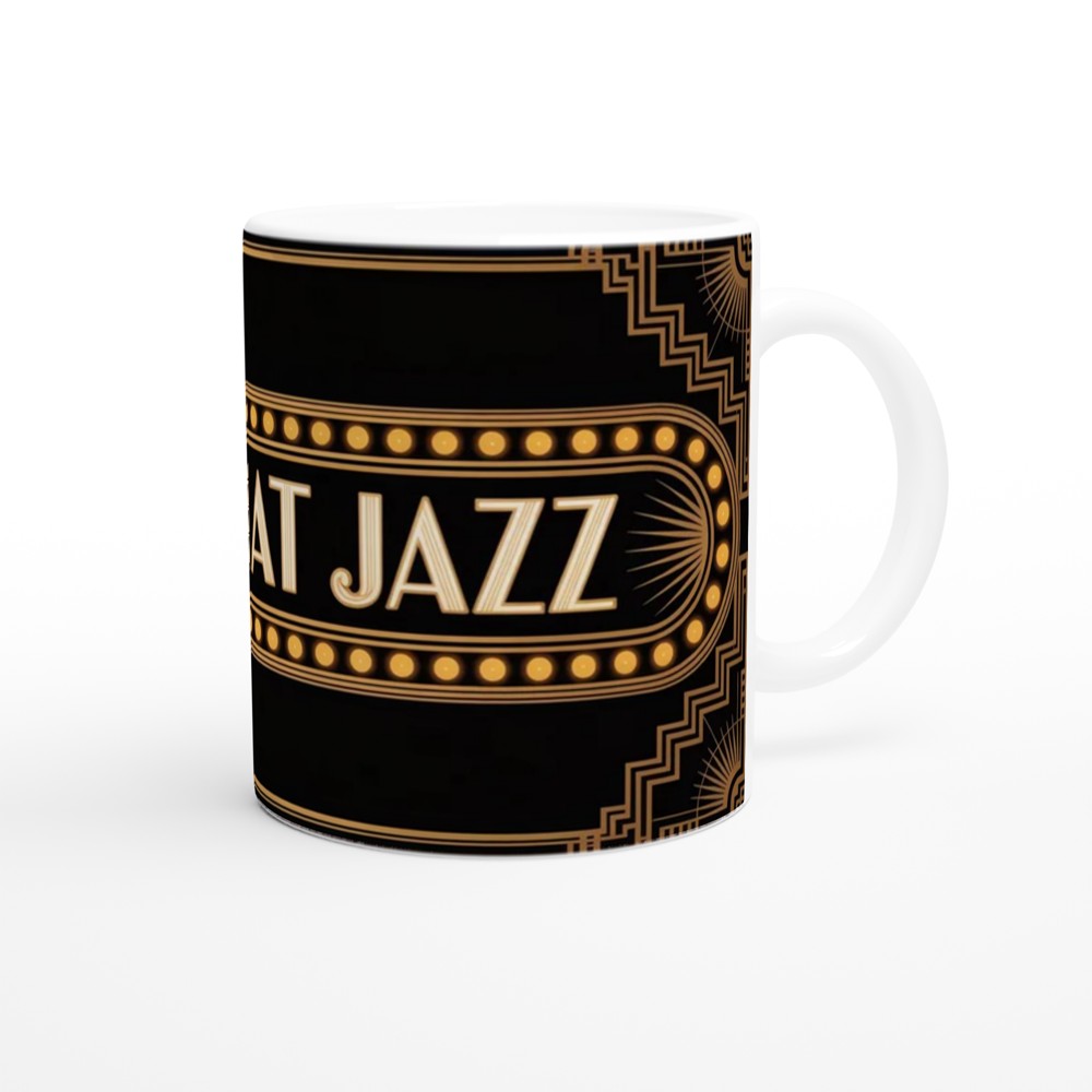 Chicago Mug | 'All That Jazz' Art Deco Design | Musical Theatre Gift | Present for Theatre Lovers — view 12