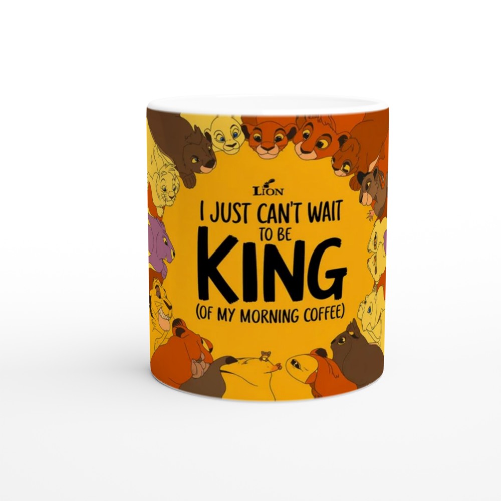 Lion King Morning Coffee Mug — view 11